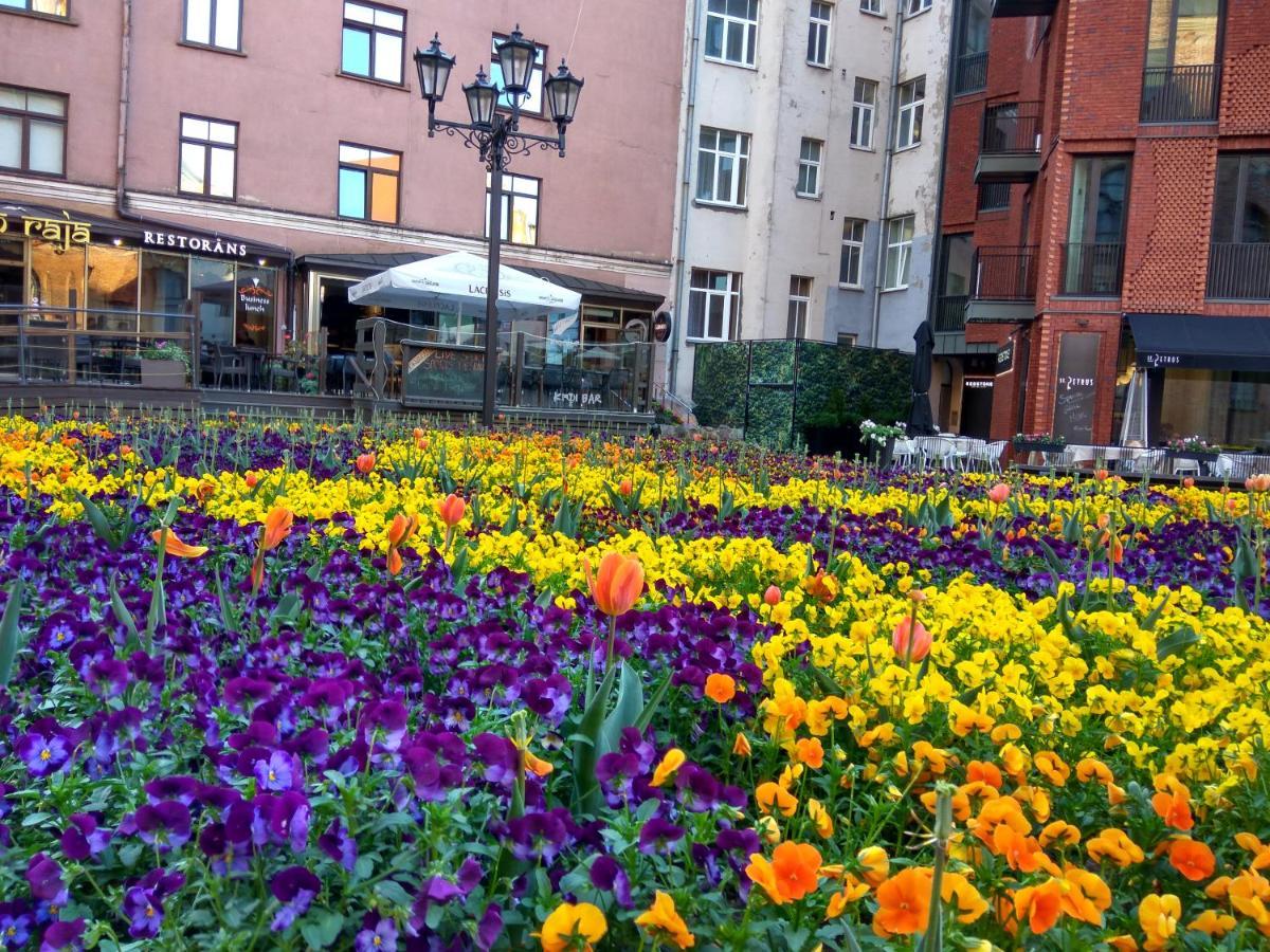 Ferienwohnung La Boheme - The Magic Of Riga & Free Parking Exterior foto