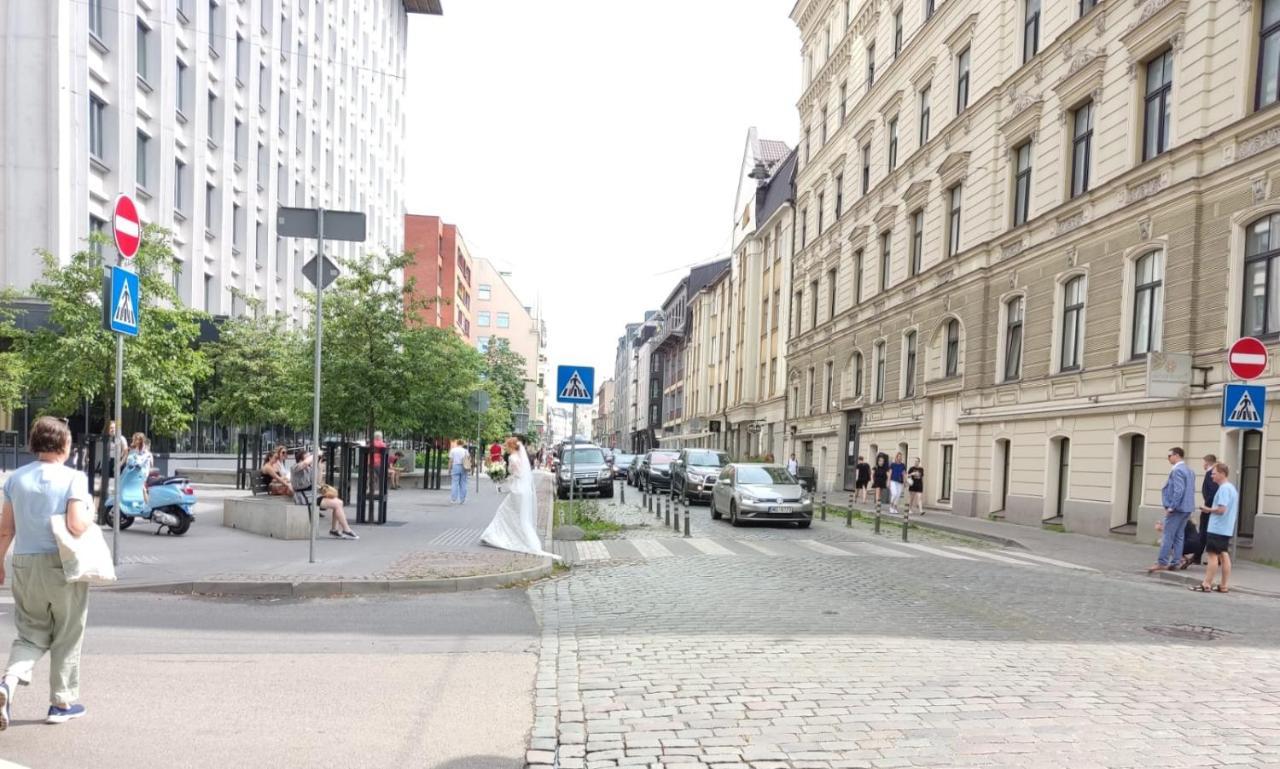 Ferienwohnung La Boheme - The Magic Of Riga & Free Parking Exterior foto